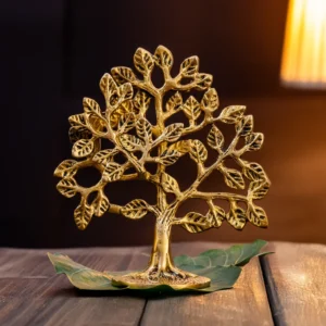 The Spiritual Living Small Kalpavriksha Tree of Life in Brass