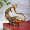 Vintage Fish Candle Stand