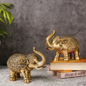 Brass elephant Standing