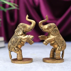 Elephant Jumping Pair For Decor